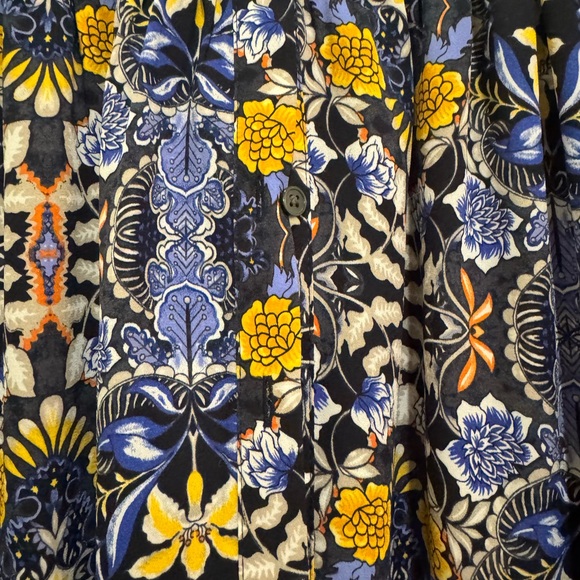 Loft Navy Floral Dress - Picture 4 of 4